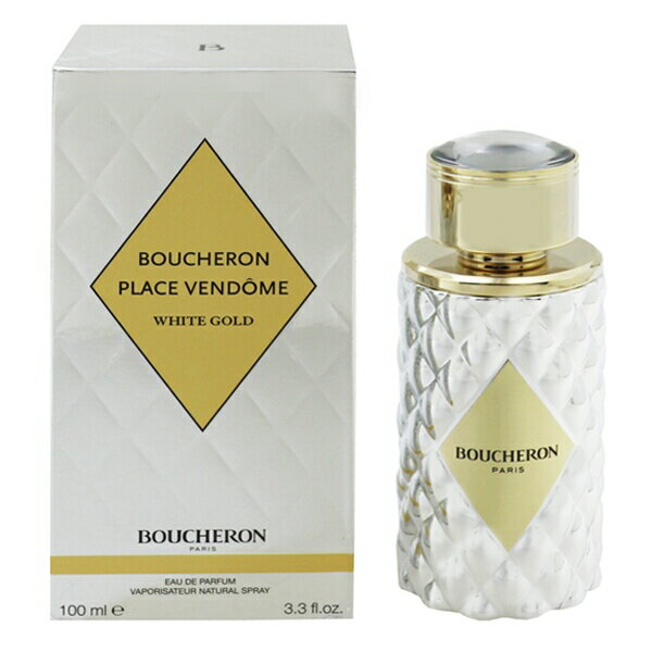 ブシュロン ブシュロン 香水 BOUCHERON プレイス ヴァンドーム ホワイトゴールド EDP・SP 100ml 【あす楽 送料込み(沖縄・離島を除く)】【フレグランス ギフト プレゼント 誕生日 レディース・女性用】【PLACE VENDOME WHITE GOLD EAU DE PARFUM SPRAY】