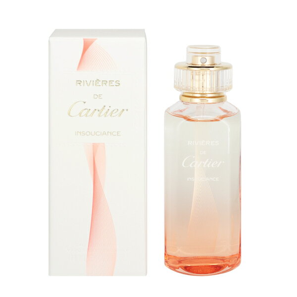 カルティエ 香水 CARTIER リヴィエール ドゥ カルティエ アンスシアンス EDT・SP 100ml 【送料無料】【フレグランス ギフト プレゼント 誕生日 レディース・女性用】【リヴィエール ドゥ カルティエ RIVIERES DE CARTIER INSOUCIANCE EAU DE TOILETTE SPRAY】