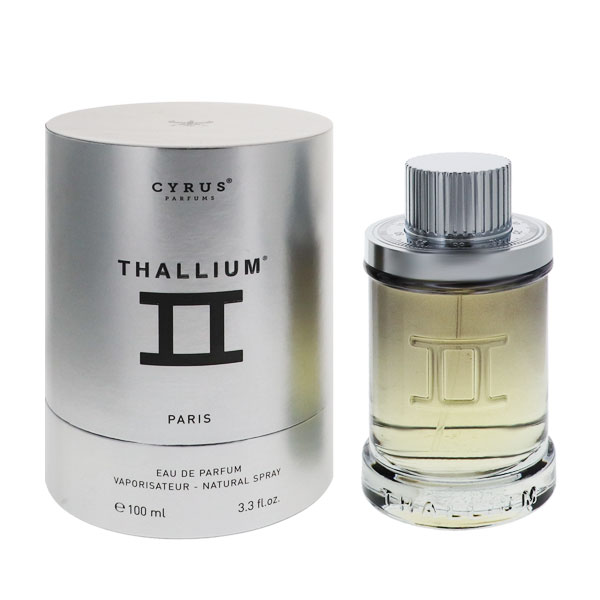 タリウム 香水 THALLIUM タリウム II EDP・SP 100ml 【送料込み(沖縄・離島を除く)】【フレグランス ギフト プレゼント 誕生日 メンズ・男性用】【THALLIUM II EAU DE PARFUM SPRAY】