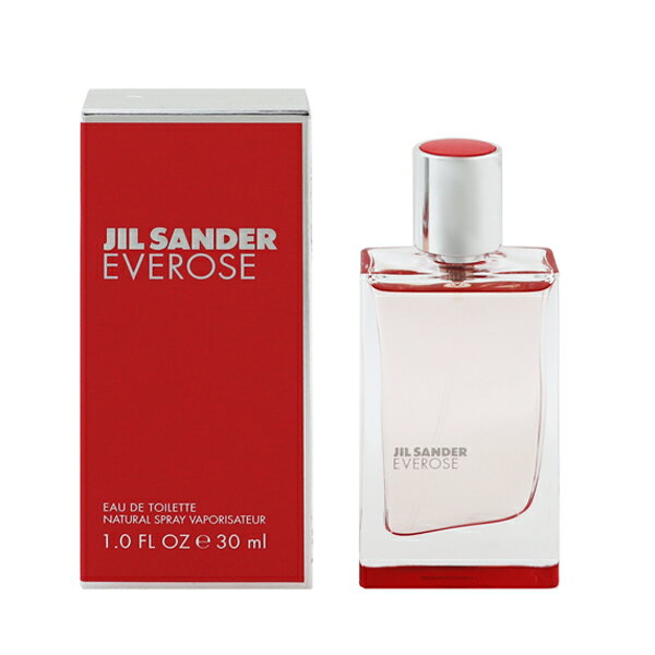 ジルサンダー ジルサンダー 香水 JIL SANDER イヴローズ EDT・SP 30ml 【あす楽 送料込み(沖縄・離島を除く)】【フレグランス ギフト プレゼント 誕生日 レディース・女性用】【EVEROSE EAU DE TOILETTE SPRAY】