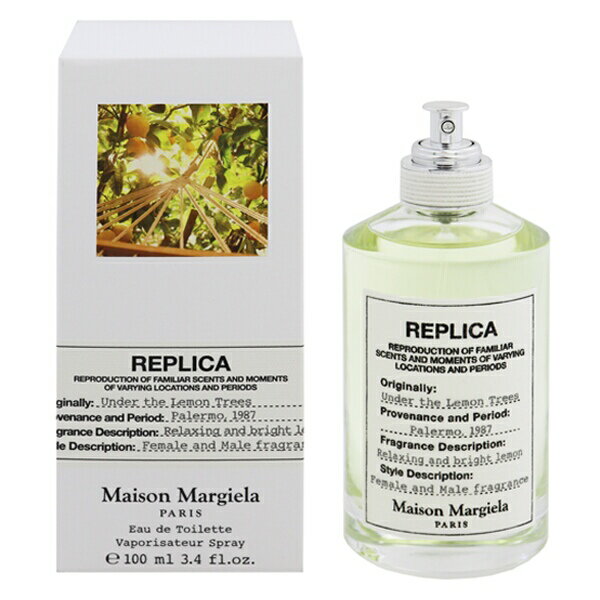 メゾン マルジェラ 香水 MAISON MARGIELA レプリカ アンダー ザ レモン ツリー EDT・SP 100ml 