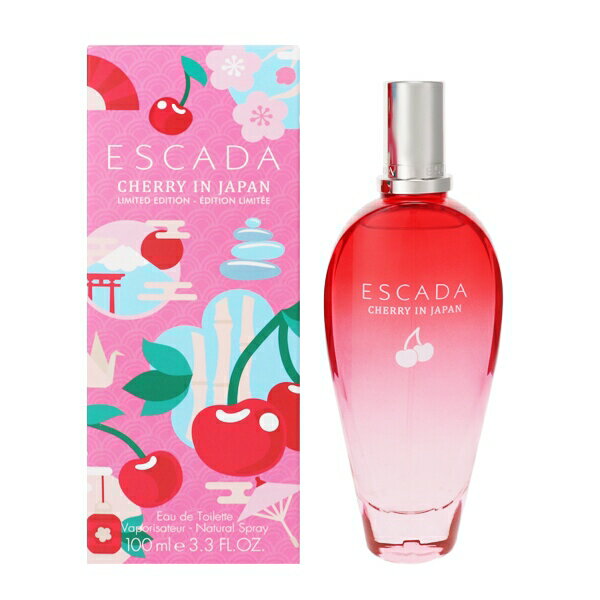 エスカーダ エスカーダ 香水 ESCADA チェリー イン ジャパン EDT・SP 100ml 【あす楽 送料込み】【フレグランス ギフト プレゼント 誕生日 レディース・女性用】【CHERRY IN JAPAN LIMITED EDITION EAU DE TOILETTE SPRAY】