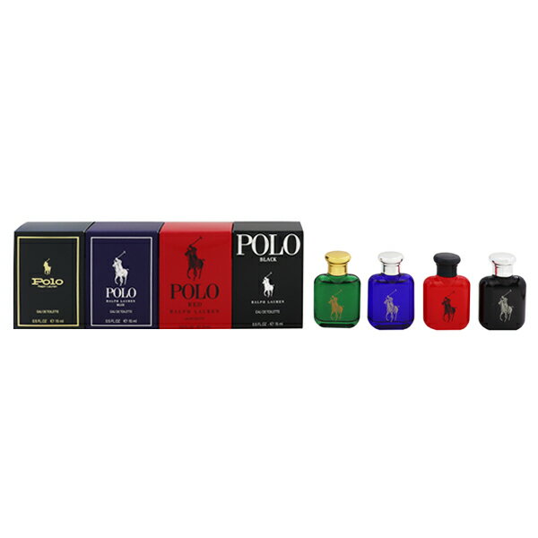 ラルフローレン 香水 RALPH LAUREN ザ ワールド オブ ポロ コレクション 15ml×4 ...