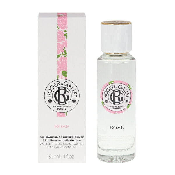 ロジェガレ ロジェガレ 香水 ROGER＆GALLET オ パフュメ ローズ EDT・SP 30ml 【あす楽】【フレグランス ギフト プレゼント 誕生日 レディース・女性用】【ローズ ROSE FLAGRANT WELLBEING WATER】