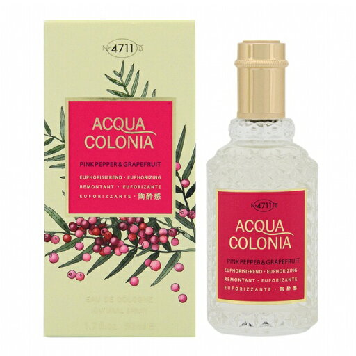 香水 メンズ レディース 4711 アクアコロニア ピンクペッパー&グレープフルーツ EDC・SP 50ml 送料込み(沖縄・離島を除く) 香水 フレグランス 新生活2025 ギフト 4711 ACQUA COLONIA PINKPEPPER & GRAPEFRUIT 香水 メンズ レディース 4711 アクアコロニア ピンクペッパー&グレープフルーツ EDC・SP 50ml 送料込み(沖縄・離島を除く) 香水 フレグランス 新生活2025 ギフト 4711 ACQUA COLONIA PINKPEPPER & GRAPEFRUIT