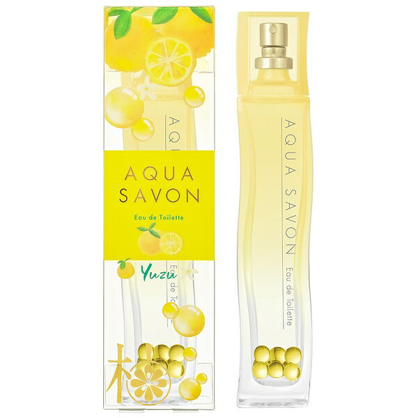 香水 AQUA SAVON アクアシャボン ゆずの香り EDT SP 80ml 【あす楽】【フレグランス ギフト プレゼント 誕生日 レディース 女性用】