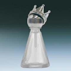 ヤマダアトマイザー 香水 YAMADA ATOMIZER パフュームボトル 小ビン 10663 王冠 クリア シルバー 約2.5ml 【フレグランス ギフト プレ..