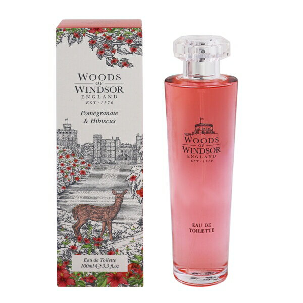 ウッズ オブ ウィンザー 香水 WOODS OF WINDSOR ポメグラネイト＆ハイビスカス EDT・SP 100ml 