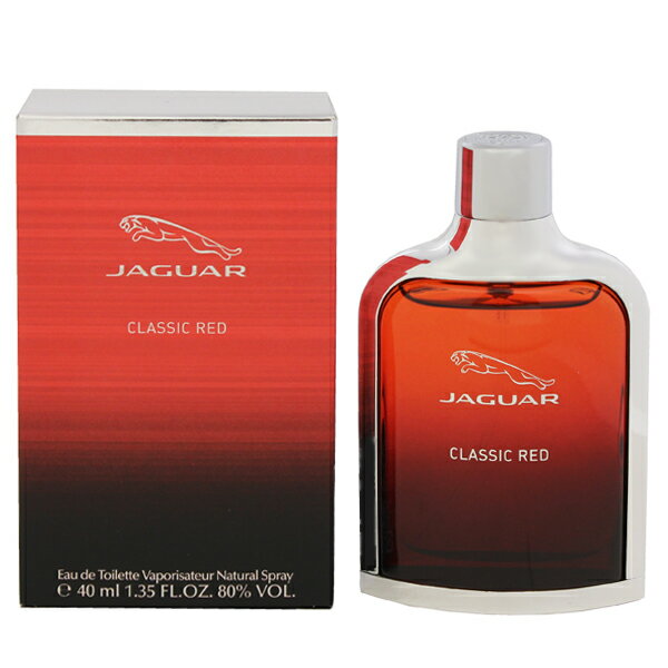 ジャガー 香水 JAGUAR ジャガー クラシック レッド EDT・SP 40ml 【フレグランス ギフト プレゼント 誕生日 メンズ・男性用】【ジャガ JAGUAR CLASSIC RED EAU DE TOILETTE SPRAY】