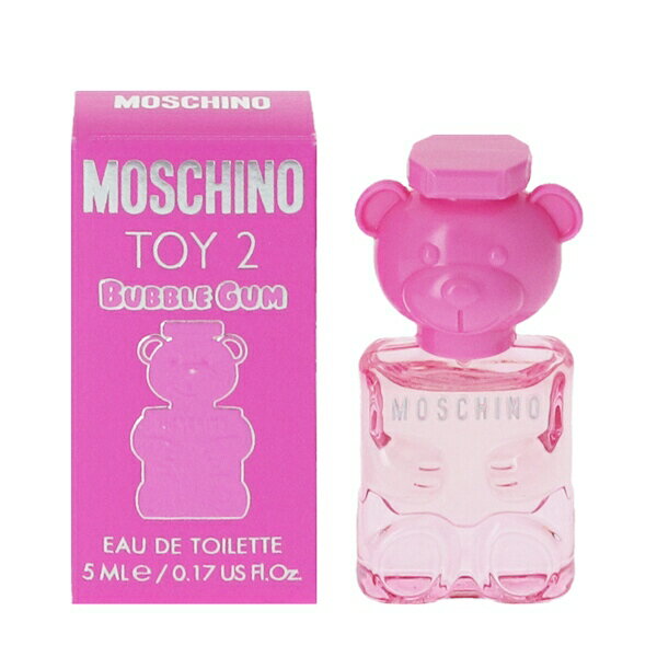 モスキーノ モスキーノ 香水 MOSCHINO トイ2 バブルガム ミニ香水 EDT・BT 5ml 【あす楽】【フレグランス ギフト プレゼント 誕生日 レディース・女性用】【TOY 2 BUBBLE GUM EAU DE TOILETTE】