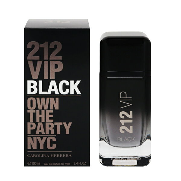 楽天belmo ONLINEキャロライナヘレラ 香水 CAROLINA HERRERA 212 VIP メン ブラック EDP・SP 100ml 【あす楽 送料無料】【フレグランス ギフト プレゼント 誕生日 メンズ・男性用】【212 VIP 212 VIP BLACK EAU DE PARFUM FOR MEN SPRAY】