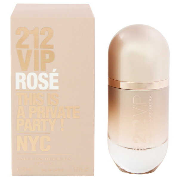 キャロライナヘレラ キャロライナヘレラ 香水 CAROLINA HERRERA 212 VIP ロゼ EDP・SP 50ml 【あす楽 送料込み(沖縄・離島を除く)】【フレグランス ギフト プレゼント 誕生日 レディース・女性用】【212 VIP 212 VIP ROSE EAU DE PARFUM SPRAY】