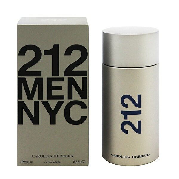 キャロライナヘレラ キャロライナヘレラ 香水 CAROLINA HERRERA 212 フォーメン EDT・SP 200ml 【あす楽 送料無料】【フレグランス ギフト プレゼント 誕生日 メンズ・男性用】【212 212 MEN EAU DE TOILETTE SPRAY】