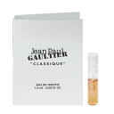 ジャン ポール ゴルチェ 香水 JEAN PAUL GAULTIER クラシック (チューブサンプル) EDT SP 1.5ml 【フレグランス ギフト プレゼント 誕生日 レディース 女性用】【クラシック CLASSIQUE EAU DE TOILETTE SPRAY】