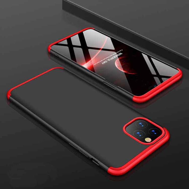 Rakuten - iPhone 11 ProMax ケース iPhone 11 ProMax 全面保護 スマホケース レッドブラック #1139645 送料無料 iPhone 11 ProMax Case