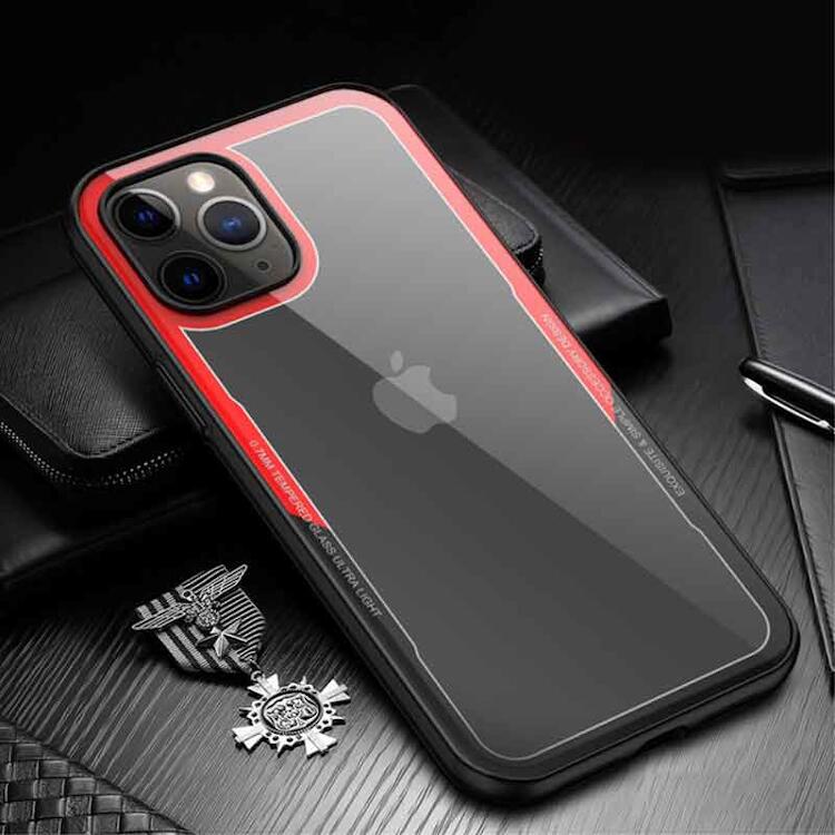 iPhone 12/12Pro ケース iPhone 12/12pro スマホケース レッド×ブラック #1145974 送料無料 iPhone 12/12Pro Case(2.0)