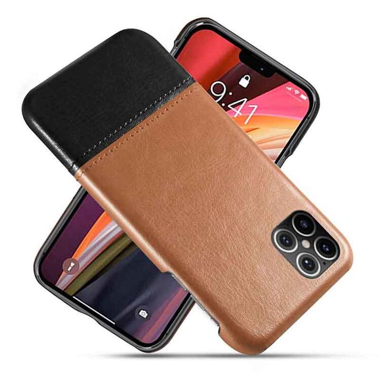 iPhone 12 ProMax ケース iPhone 12 ProMax スマホケース ブラウン×ブラック 送料無料 iPhone 12 ProMax Case