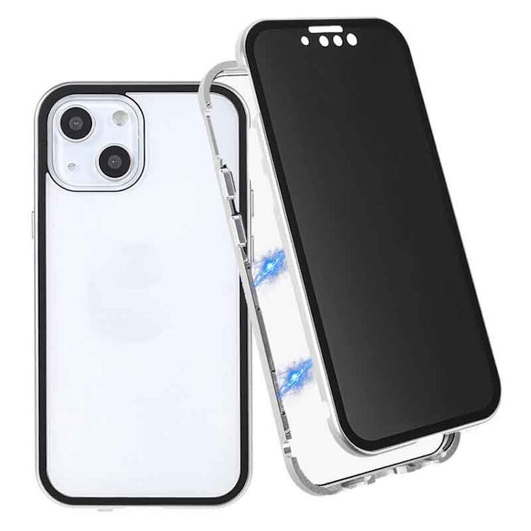 樂天商城 - iPhone 13 ケース iPhone 13 スマホケース B×シルバー #1150203 送料無料 iPhone 13 Case