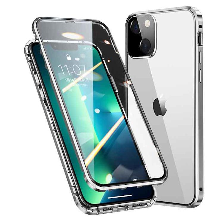 乐天商城 - iPhone 14 ケース iPhone 14 スマホケース A 強化ガラスフィルム付き シルバー #1151405 送料無料 iPhone 14 Case
