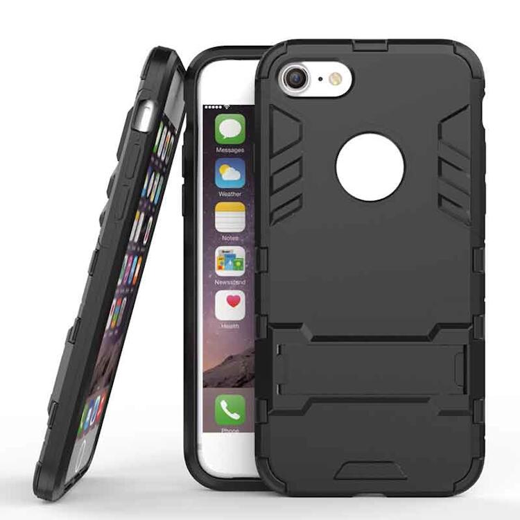 乐天商城 - iPhone 8/7 Plus ケース iPhone 8/7 Plus 背面型 スタンド機能付き スマホケース ブラック #1131842 送料無料 iPhone 8/7 Plus Case