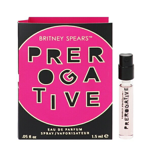 ブリトニー スピアーズ 香水 BRITNEY SPEARS プリロガティヴ (チューブサンプル) EDP・SP 1.5ml 【フレグランス ギフト プレゼント 誕..