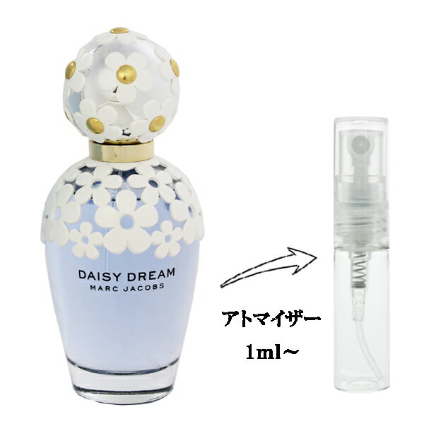 マーク ジェイコブス マーク ジェイコブス 香水 MARC JACOBS デイジー ドリーム EDT 【お試し香水】 1ml 【フレグランス ギフト プレゼント 誕生日 レディース・女性用】【デイジ DAISY DREAM EAU DE TOILETTE SPRAY】