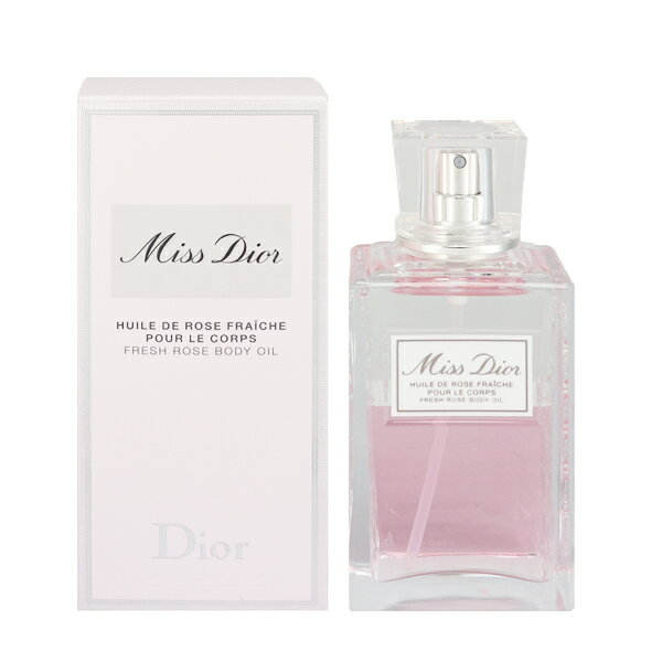 クリスチャン ディオール dior ミス ディオール ボディ オイル 100ml 送料込み MISS DIOR FRESH ROSE BODY OIL CHRISTIAN DIOR