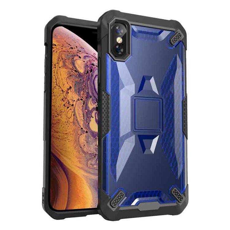 乐天商城 - iPhone XS Max ケース iPhone XS Max スマホケース ブラック×ブルー #1126476 送料無料 iPhone XS Max Case