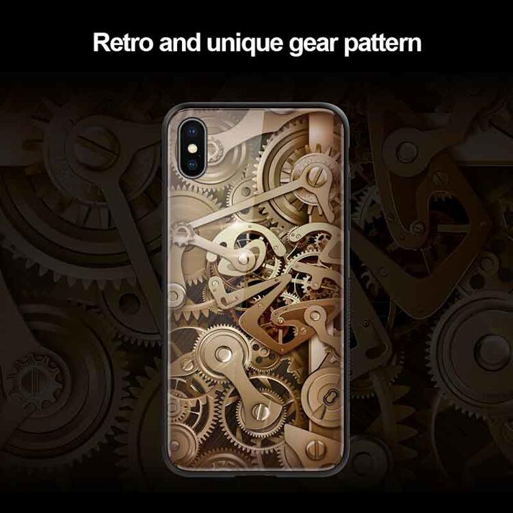 Rakuten - iPhone XS/X ケース iPhone XS/X 背面型 スマホケース ゴールド #1128742 送料無料 iPhone XS/X Case
