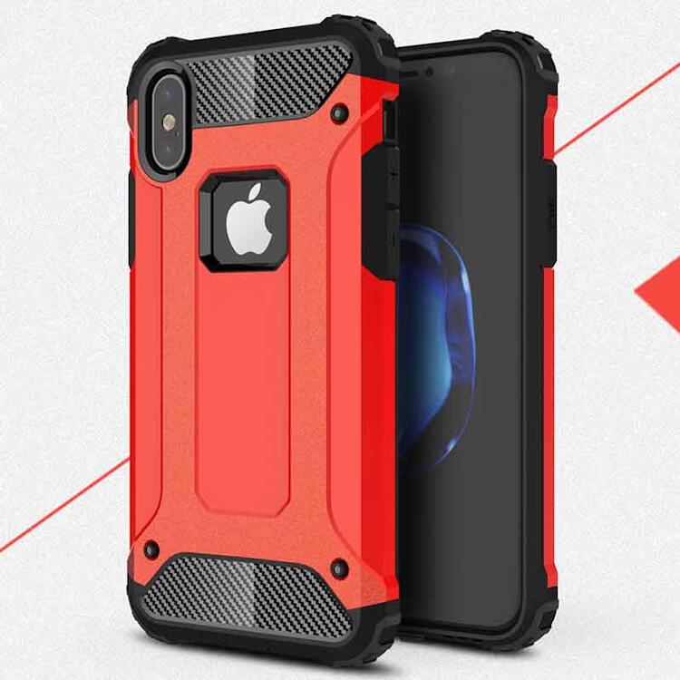 乐天商城 - iPhone XS/X ケース iPhone XS/X 背面型 スマホケース レッド #1131888 送料無料 iPhone XS/X Case