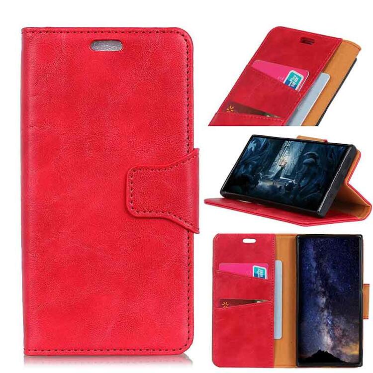 Mobile Phone - Galaxy S10 Plus ケース Galaxy S10 Plus 手帳型 スマホケース レッド #1128882 送料無料 Galaxy S10 Plus Case