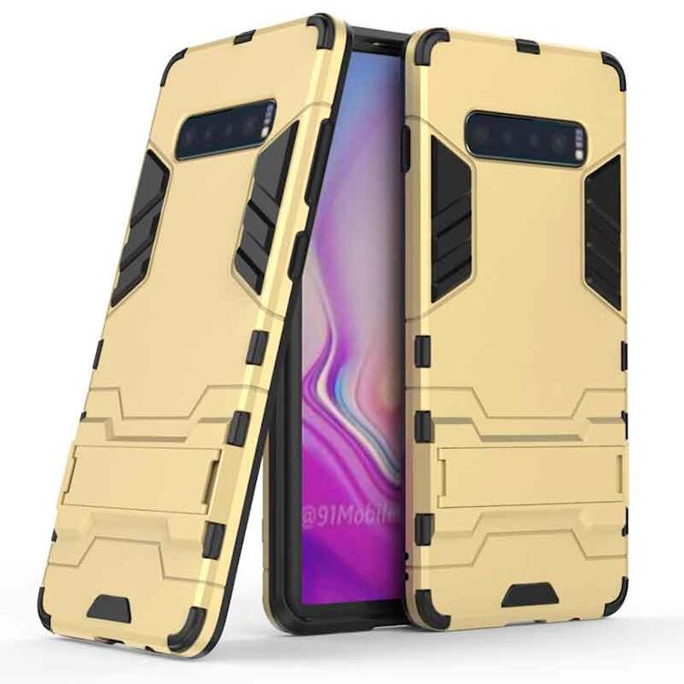乐天商城 - Galaxy S10 Plus ケース Galaxy S10 Plus 手帳型 スタンド機能付き スマホケース ゴールド #1129132 送料無料 Galaxy S10 Plus Case