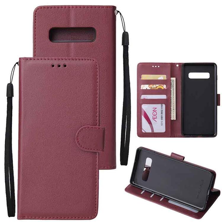 樂天商城 - Galaxy S10 Plus ケース Galaxy S10 Plus 手帳型 スマホケース ワインレッド #1129180 送料無料 Galaxy S10 Plus Case