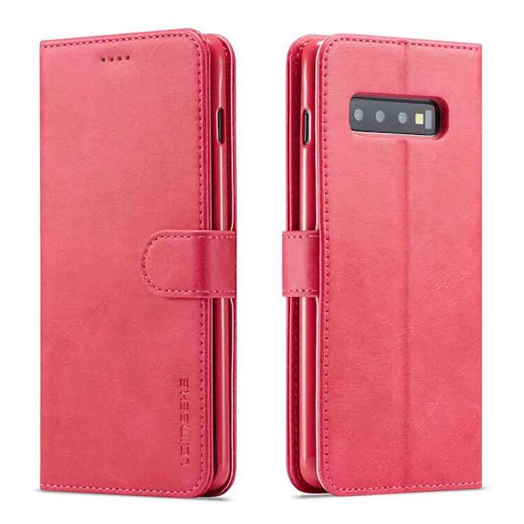 乐天商城 - Galaxy S10 Plus ケース Galaxy S10 Plus 手帳型 スタンド機能 ICカードスロット 札入れ スマホケース ローズ #1129851 送料無料 Galaxy S10 Plus Case