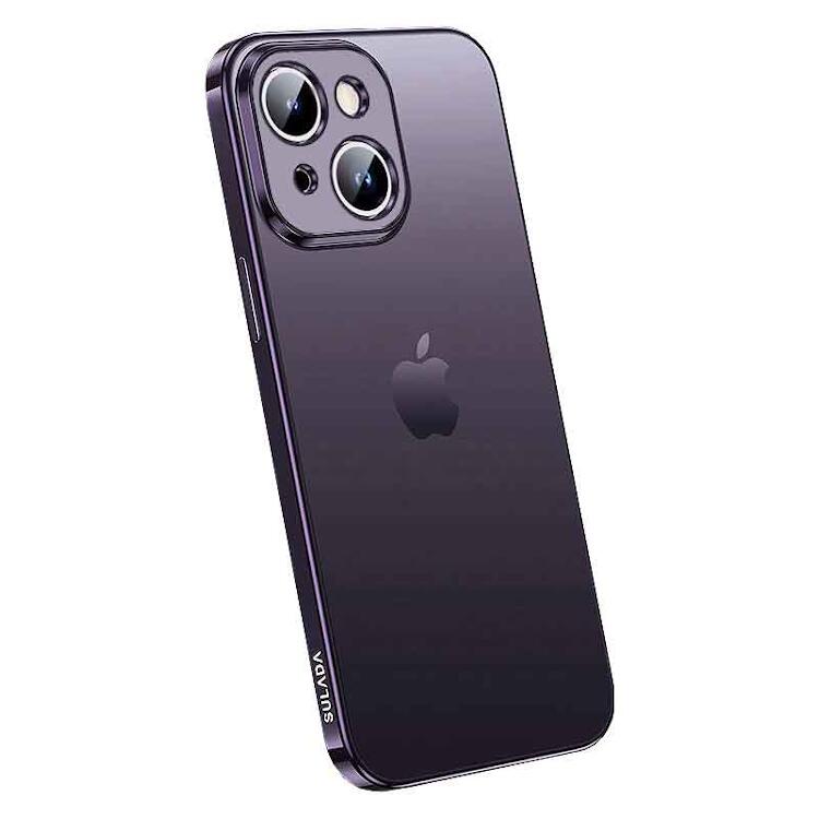 乐天商城 - iPhone 14 Plus ケース iPhone 14 Plus スマホケース 強化ガラスフィルム B パープル #1151505 送料無料 iPhone 14 Plus Case