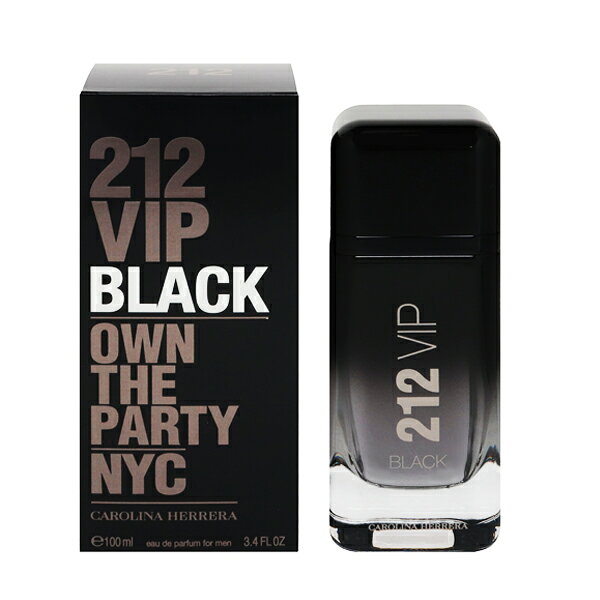 キャロライナヘレラ 香水 メンズ 212 VIP メン ブラック (箱なし) EDP・SP 100ml 送料無料 香水 フレグランス プレゼント 贈り物 ギフト 212 VIP BLACK FOR MEN CAROLINA HERRERA