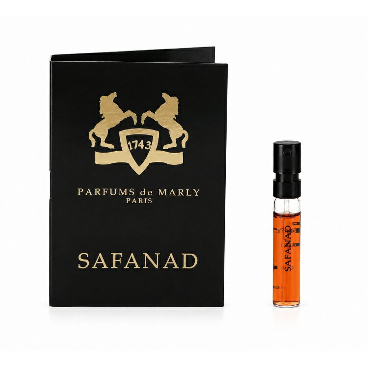 パルファン ドゥ マルリー 香水 お試し メンズ レディース サファナド (チューブサンプル) EDP・SP 1.5ml 送料無料 香水 フレグランス プレゼント 贈り物 ギフト SAFANAD PARFUMS DE MARLY
