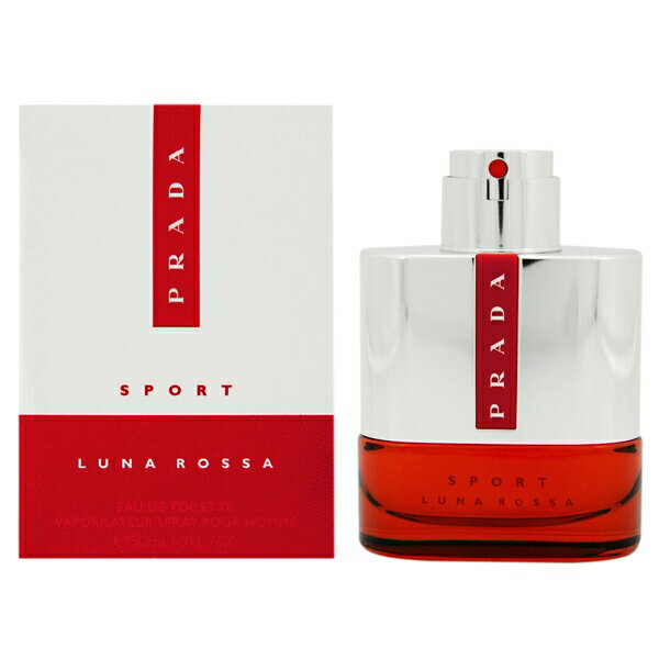 プラダ 香水 メンズ ルナロッサ スポーツ EDT・SP 50ml 送料無料 香水 フレグランス 新生活2025 ギフト LUNA ROSSA SPORT PRADA