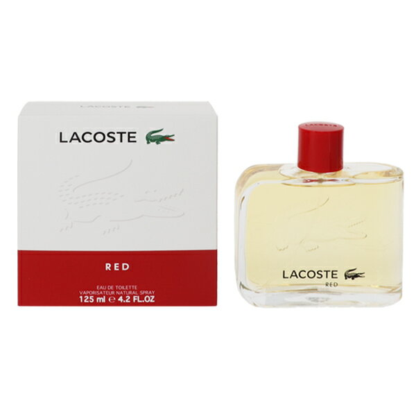 ラコステ 香水 メンズ レッド EDT・SP 125ml 送料込み 香水 フレグランス 新生活2025 ギフト RED LACOSTE