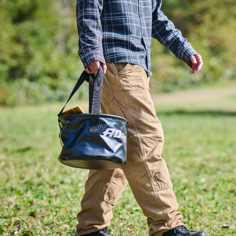 AOクーラーズ コラプシブルバケット 30L ブラック 幅40×高さ30×奥行40cm(30L) #AOM...