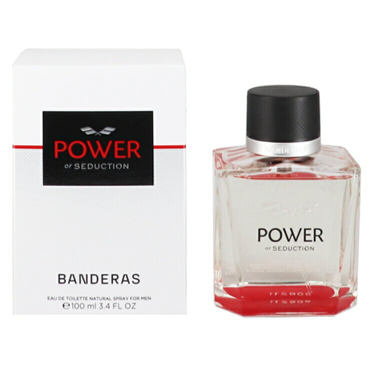 アントニオ バンデラス 香水 メンズ パワー オブ セダクション (箱なし) EDT・SP 100ml 送料込み(沖縄・離島を除く) 香水 フレグランス プレゼント 贈り物 ギフト POWER OF SEDUCTION ANTONIO BANDERAS