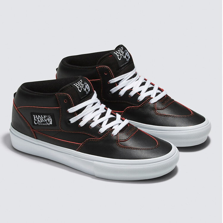 VANS 【日本未発売】バンズ スケート ハーフキャブ [サイズ：28.0cm(US10)] [カラー：ブラック×オレンジ] #VN0A5FCDY8J 2023SS【あす楽 送料無料】【靴 メンズ靴 スニーカー】【VANS Skate Half Cab】 1