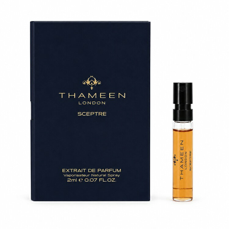 タミーン 香水 お試し メンズ レディース セプター (チューブサンプル) エキストレド パルファム・SP 2ml 送料無料 香水 フレグランス プレゼント 贈り物 ギフト SCEPTRE EXTRAIT DE PARFUM THAMEEN