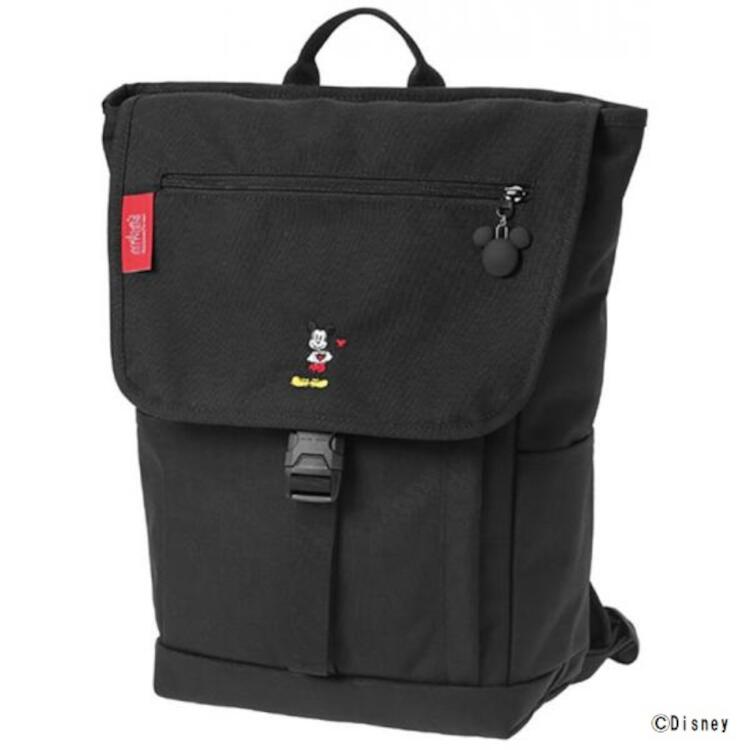 マンハッタンポーテージ MANHATTAN PORTAGE ワシントン SQ バックパック M JR ミッキーマウス 2022 [カラー：ブラック] [サイズ：W25 H38 D14cm] #MP1220MI22-1000 【あす楽 送料無料】【スポ…