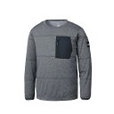 ミレー MILLET アルファ ライト スウェット II クルー [カラー：CHARCOAL HEATHER] [サイズ：S(日本サイズM)] MIV01902-6342