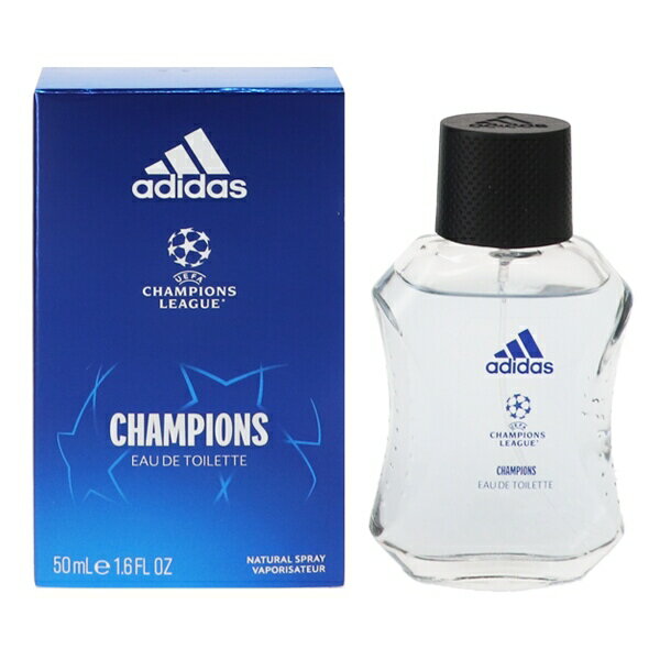 アディダス 香水 メンズ UEFAチャンピオンズリーグ チャンピオンズ (箱なし) EDT・SP 50ml 香水 フレグランス プレゼント 贈り物 ギフト UEFA CHAMPIONS LEAGUE CHAMPIONS ADIDAS