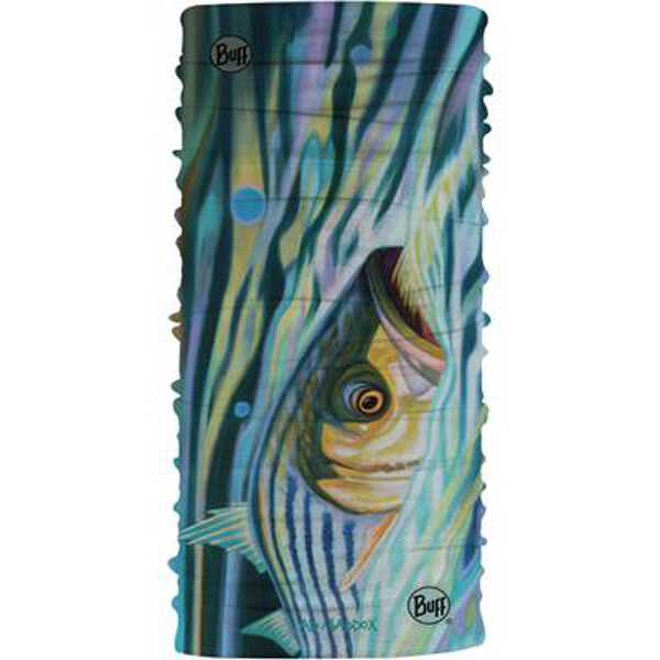 バフ BUFF ネックウォーマー ADMADDOX COOLNET UVプラスSTRIPE R RISE 22.3×53cm #358912