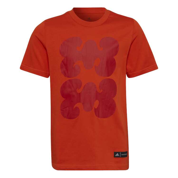 アディダス ADIDAS YG マリメッコ グラフィック Tシャツ [サイズ：140cm] [カラー：カレッジオレンジ] #CS431-HL1629 【送料無料】【スポーツ・アウトドア アウトドア ウェア】