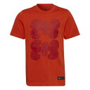 アディダス YG マリメッコ グラフィック Tシャツ 140cm カレッジオレンジ #CS431-HL1629 ADIDAS
