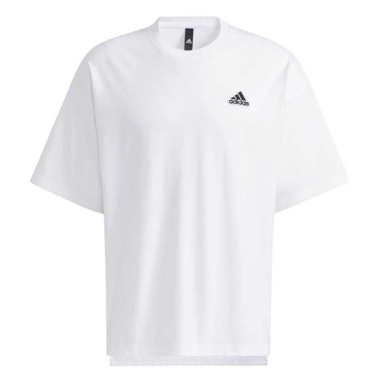 アディダス ADIDAS メンズ 半袖 Tシャツ ロゴワッペンTシャツ [サイズ：L] [カラー：ホワイト] #BU627-HA3646 【あす楽】【スポーツ・アウトドア その他雑貨 】